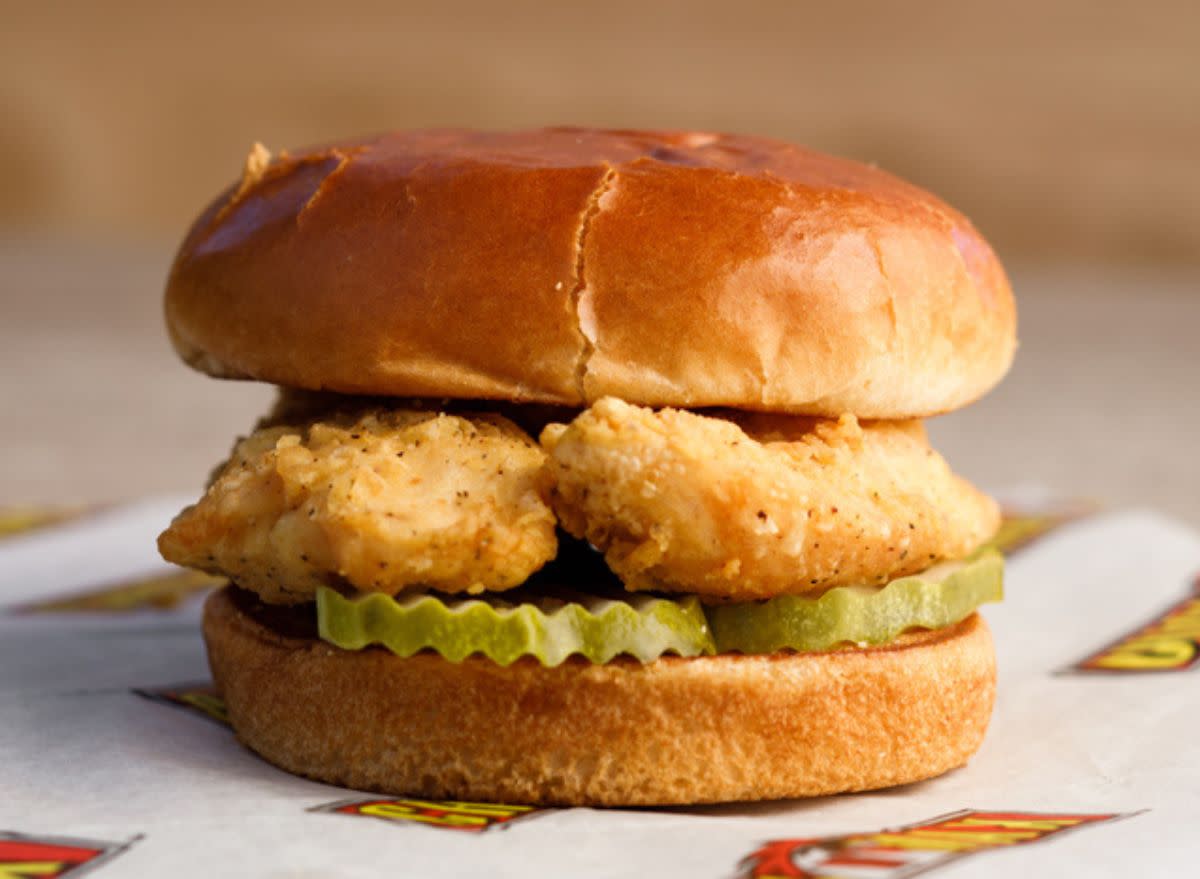 Original Chicken Sandwich from Chick N Max restaurant chain