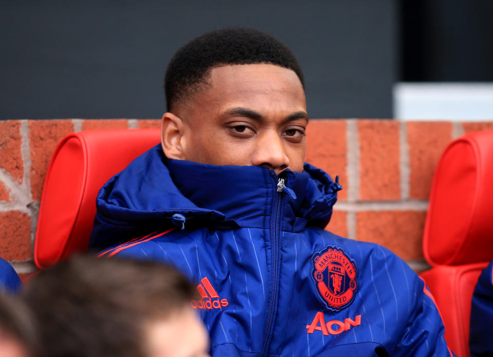 Martial’s time at Man United has not gone to plan