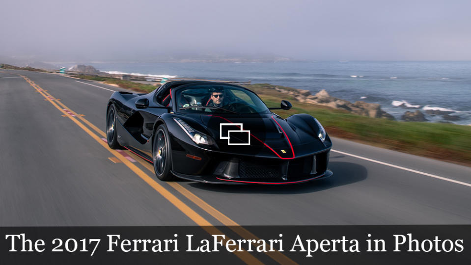 The Rare 2017 Ferrari LaFerrari Aperta in Photos