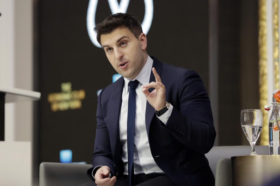 Brian Chesky, fundador de Airbnb