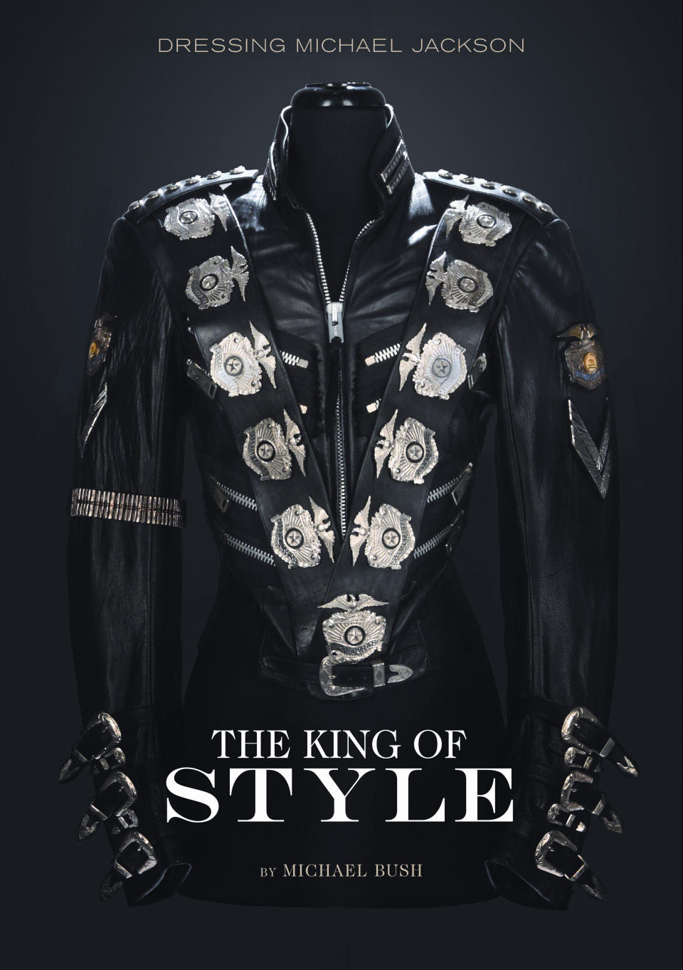 In this publicity photo provided by Pop Regalia LLC, the cover of "The King of Style: Dressing Michael Jackson," by Michael Bush, is shown. The book will be released on Oct. 30, 2012. (AP Photo/Courtesy Pop Regalia LLC)