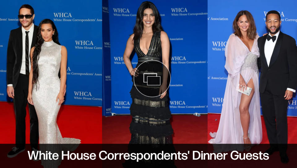 white house correspondents dinner red carpet celebrity style