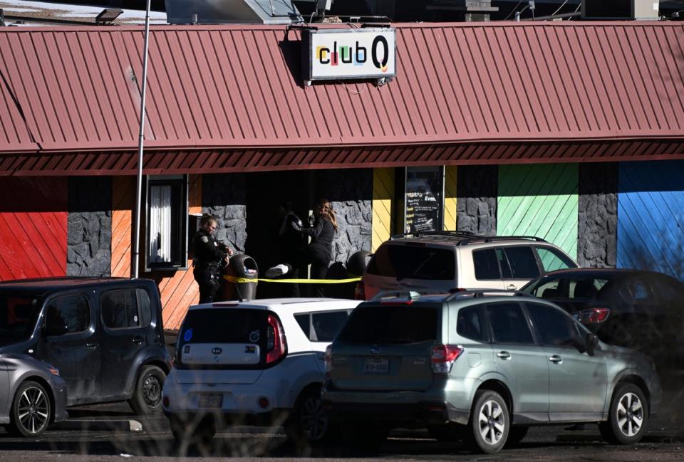 The gay club where the mass shooting unfolded on Saturday (no sales mags out)