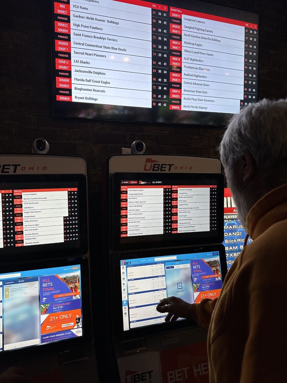 Sports betting in Ohio became legal this year.