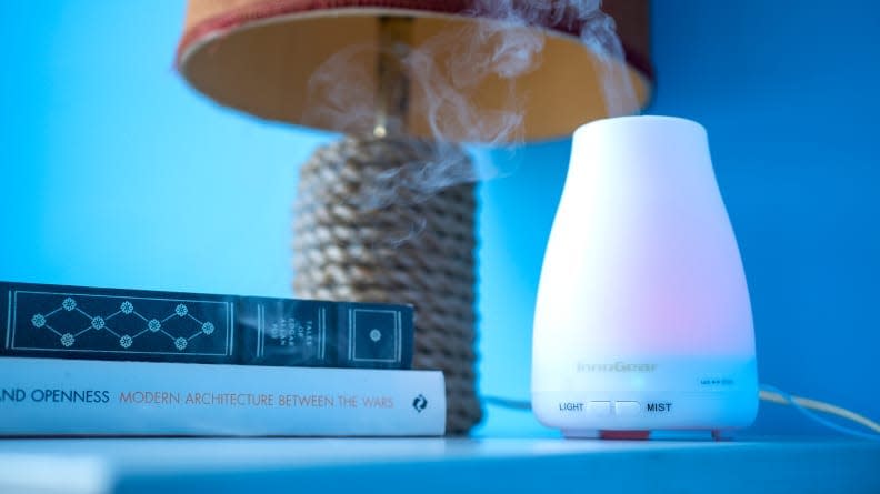 Create a soothing atmosphere with the InnoGear Aromatherapy Essential Oil Diffuser.