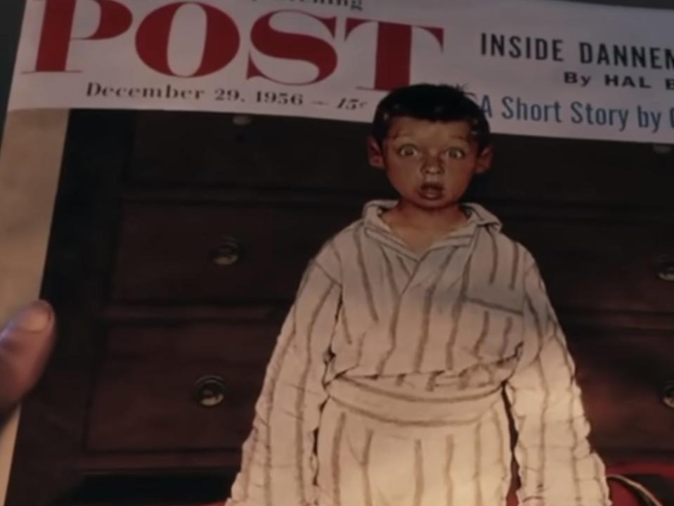 magazine in the polar express