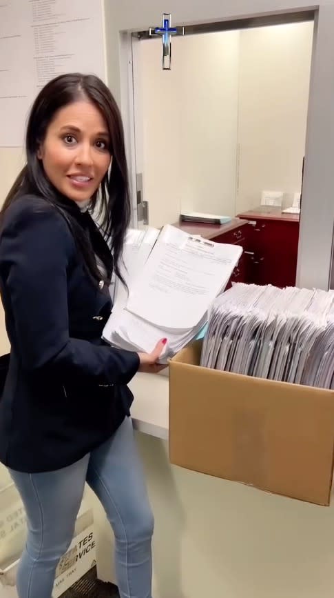 Castronuova said she believes the petitions to disqualify her are “retaliatory” after she previously sued the the state Republican Party and Board of Elections. Instagram/Cara Castronuova