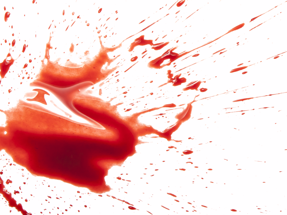 spaghetti sauce blood splatter droplets mess shutterstock_118753036