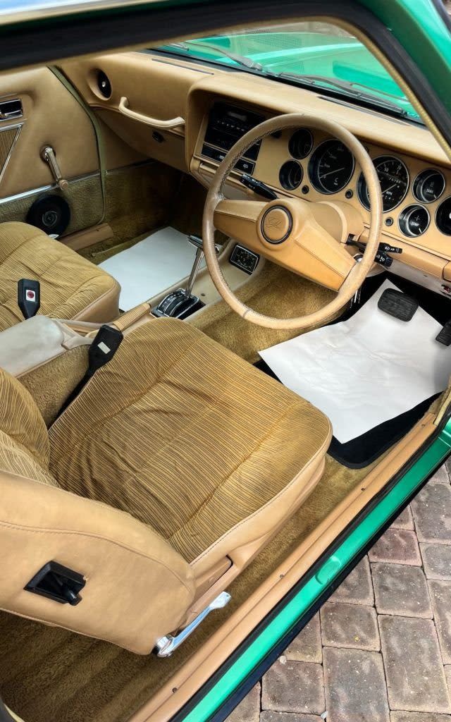 The luxury interior, suitable for both sales managers and Lewis Collins alike