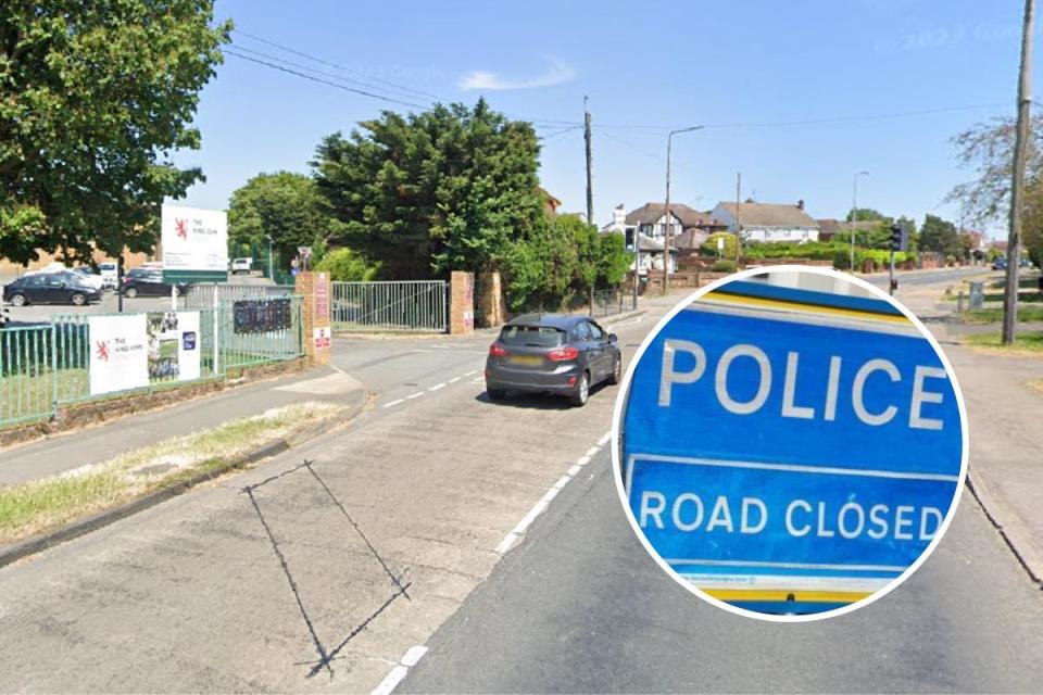 'Dangerous debris' as police shut road near south Essex school after 'crash' i(Image: Google / Stock image)/i