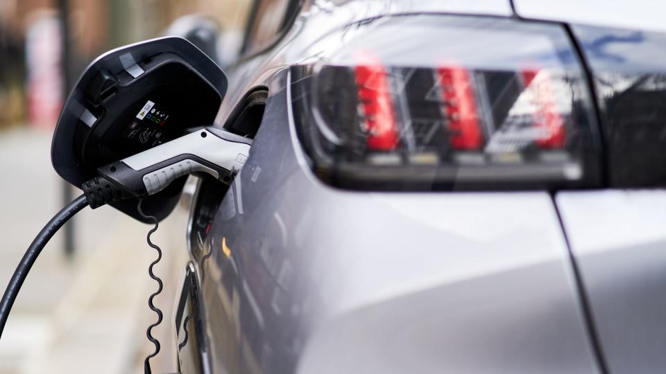 Decline in market share of new electric cars