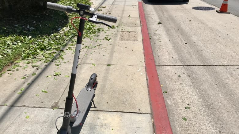 Rental electric scooters disrupt California's economy — its sidewalks, too