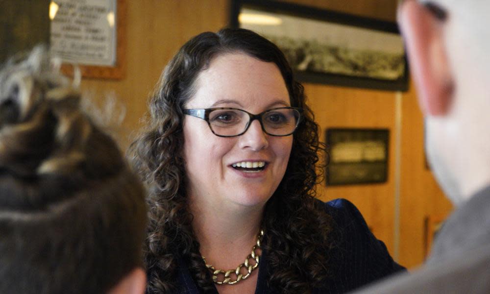 Kara Eastman, a Democratic House candidate in Nebraska.