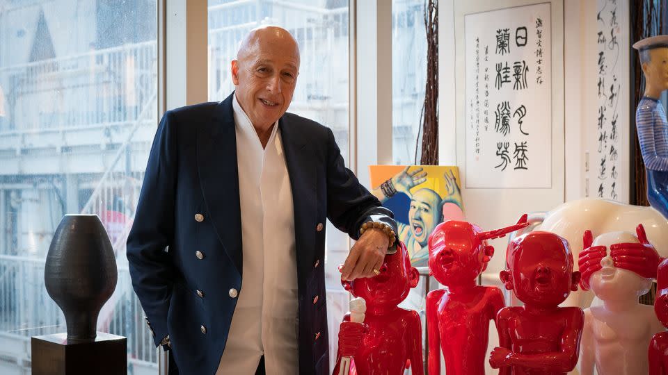 Allan Zeman, chairman of Lan Kwai Fong Group, says mainland Chinese tourists are still spending generously. - Noemi Cassanelli/CNN