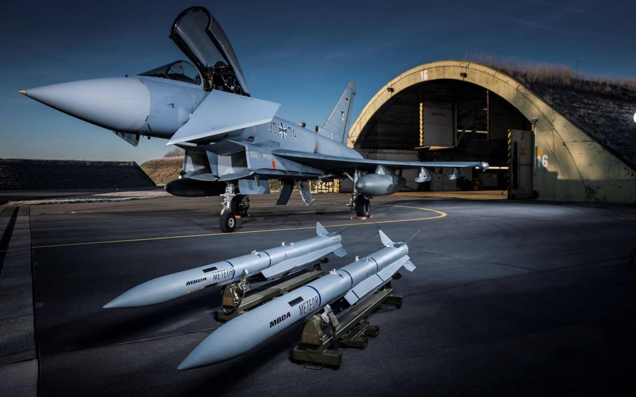 Only 39 of Germany's 128 Eurofighter jets were available for combat or training last year - Â© MBDA