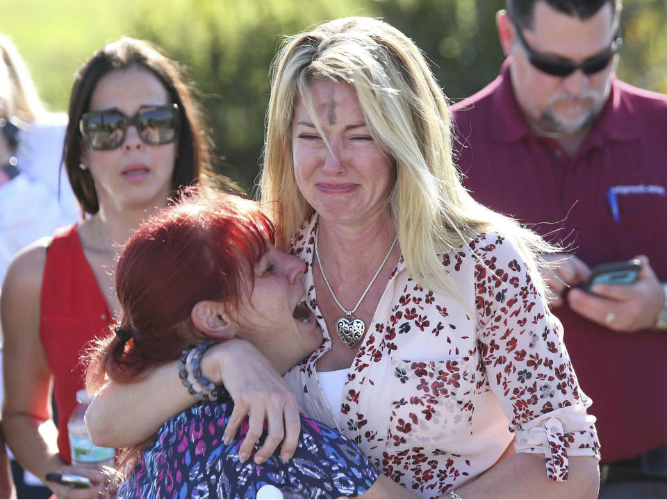 Florida shooting: 17 dead in 'absolutely pure evil' high school massacre in Parkland - as it happened