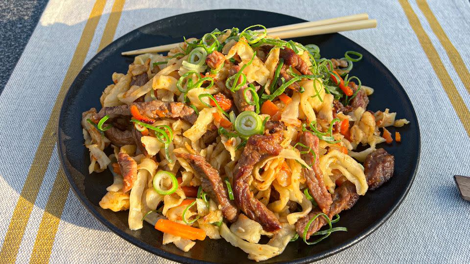 Tsuivan is one of Mongolia's most popular noodle dishes - Javkhlantugs Ragchaasuren (Javkha Ara)