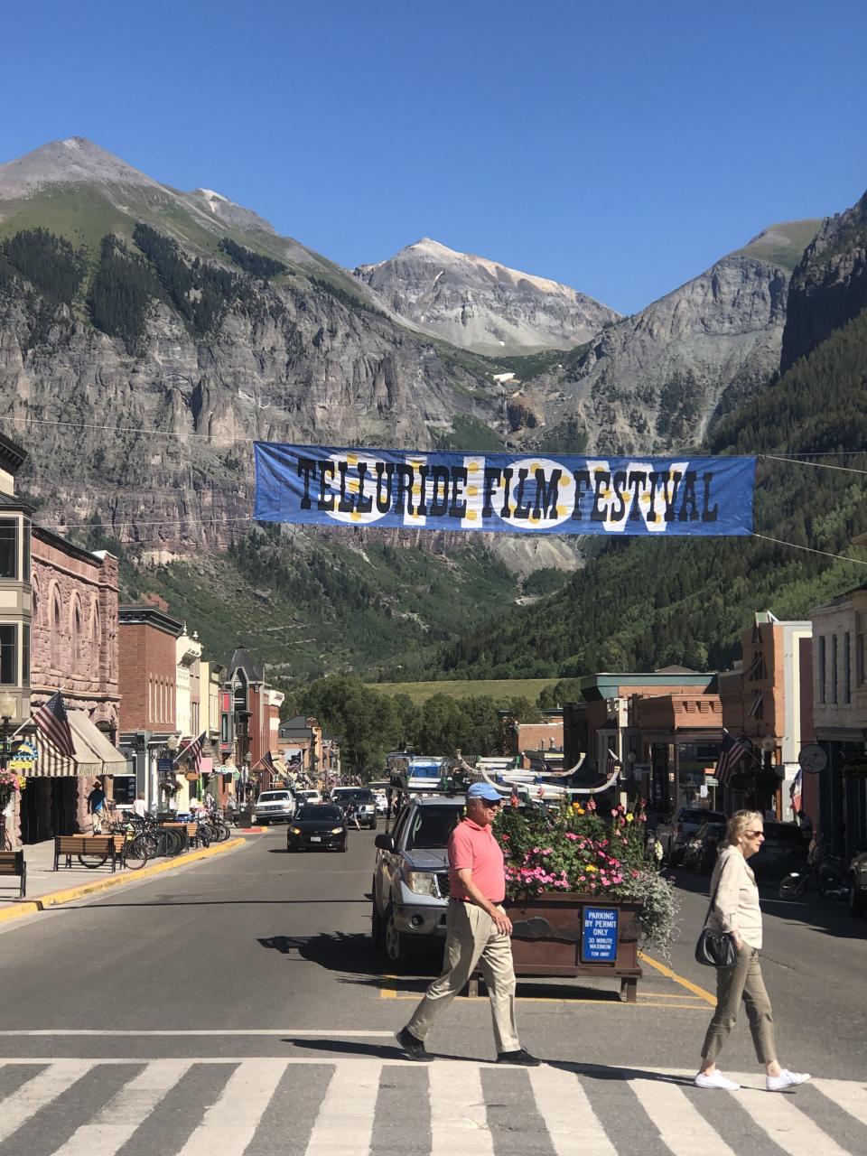 Colorado Avenue, the main street in Telluride (Baz Bamigboye)