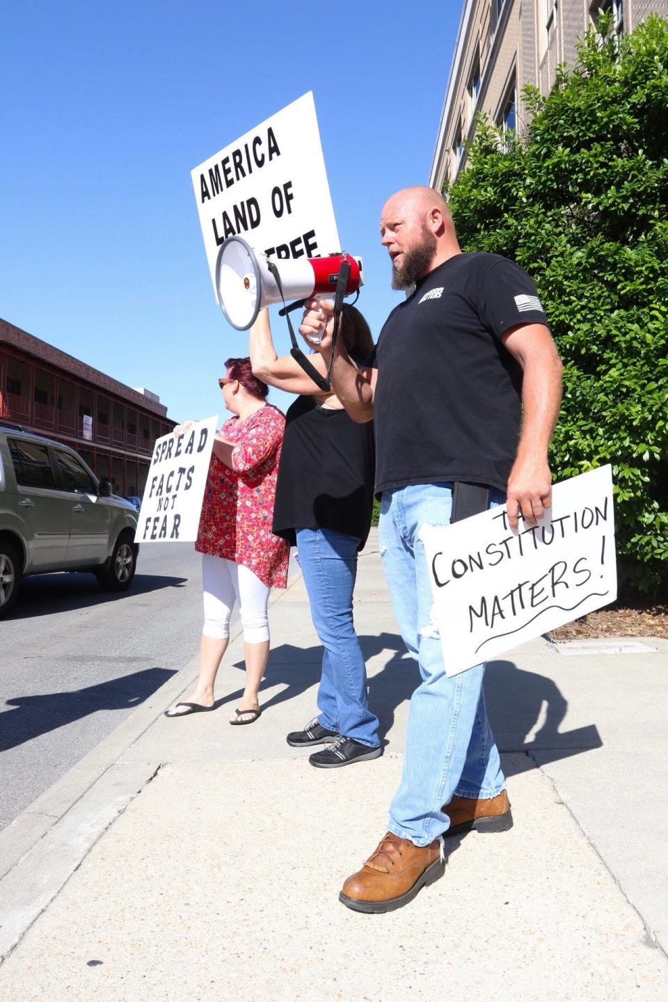 Larry Downs Jr., an outspoken citizen advocate against government overreach and overregulation, was voted off Escambia County's Contractor Competency Board for recusing himself from the case of controversial contractor Matt Banks.