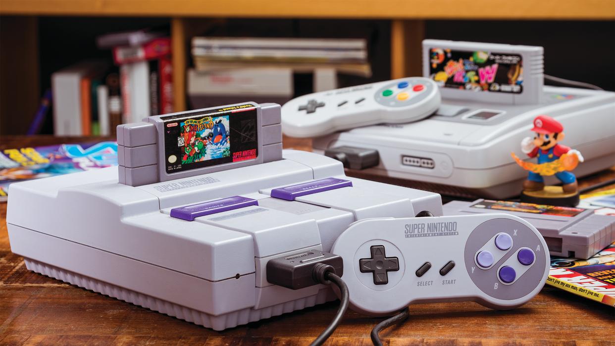  SNES. 