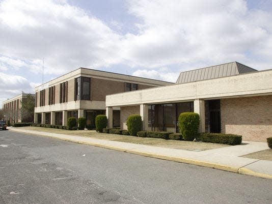 Exterior of Asbury Park City Hall building.