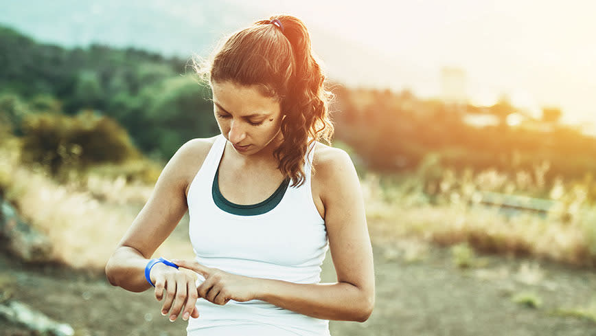 Fitbits. Garmins. There are so many cool options for wearable tech as well as apps that will track your steps and speed. “They’re really motivating,” says Kusch. “My favourite app is RunKeeper.” Remember, though, that good ol’ pedometers will also do the trick.