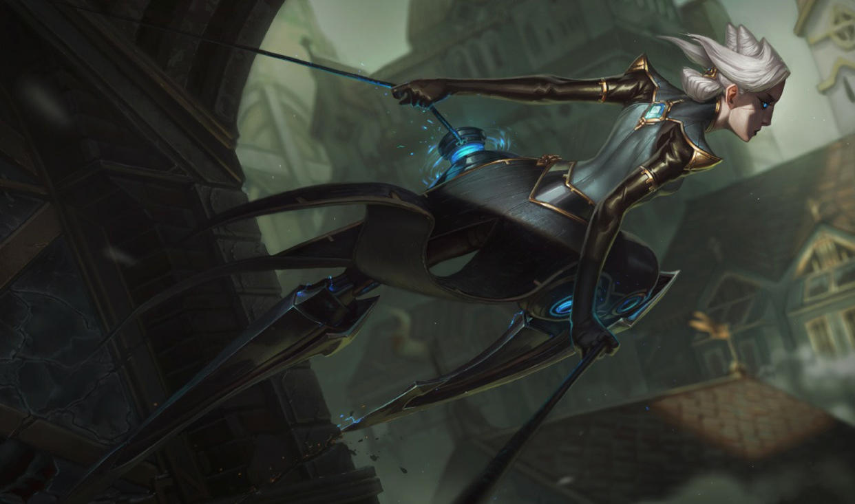 Camille has dominated the League of Legends metagame for the 2021 season and has been hit with the nerf hammer in patch 11.24 as a result. (Photo: Riot Games)