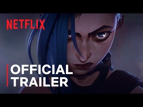 <p>Netflix's <em>Arcane</em> is an animated series based on the multiplayer online battle arena video game<em> League of Legends. </em><em>Arcane </em>follows sisters Vi (voiced by Hailee Steinfeld) and Jinx (Ella Purnell) who find themselves at odds when conflict erupts in their city. The series has been widely praised for its “<a href="https://mashable.com/article/netflix-arcane-league-of-legends-animation" rel="nofollow noopener" target="_blank" data-ylk="slk:masterful animation;elm:context_link;itc:0;sec:content-canvas" class="link ">masterful animation</a>.”</p><p><a class="link " href="https://www.netflix.com/title/81435684" rel="nofollow noopener" target="_blank" data-ylk="slk:Watch Now on Netflix;elm:context_link;itc:0;sec:content-canvas">Watch Now on Netflix</a></p><p> <a class="link " href="https://www.leagueoflegends.com/" rel="nofollow noopener" target="_blank" data-ylk="slk:Play the Game;elm:context_link;itc:0;sec:content-canvas">Play the Game</a></p><p><a href="https://www.youtube.com/watch?v=fXmAurh012s&ab_channel=Netflix" rel="nofollow noopener" target="_blank" data-ylk="slk:See the original post on Youtube;elm:context_link;itc:0;sec:content-canvas" class="link ">See the original post on Youtube</a></p>