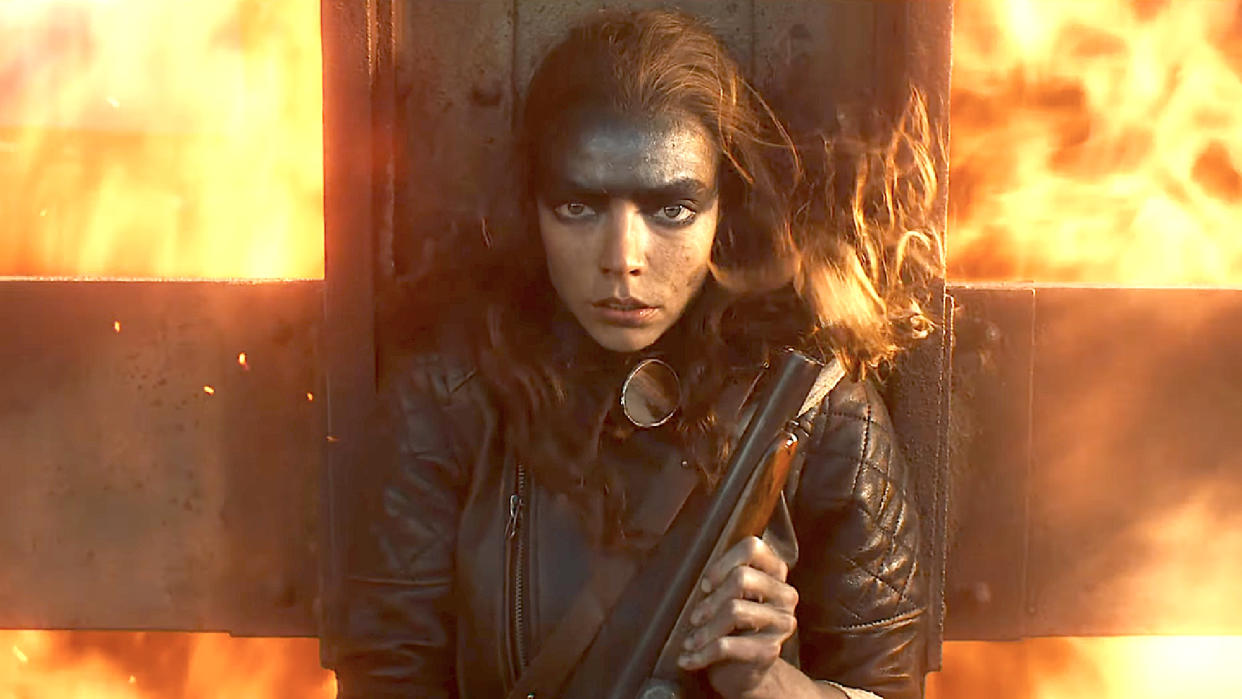  Anya Taylor-Joy as Furiosa in Furiosa. 