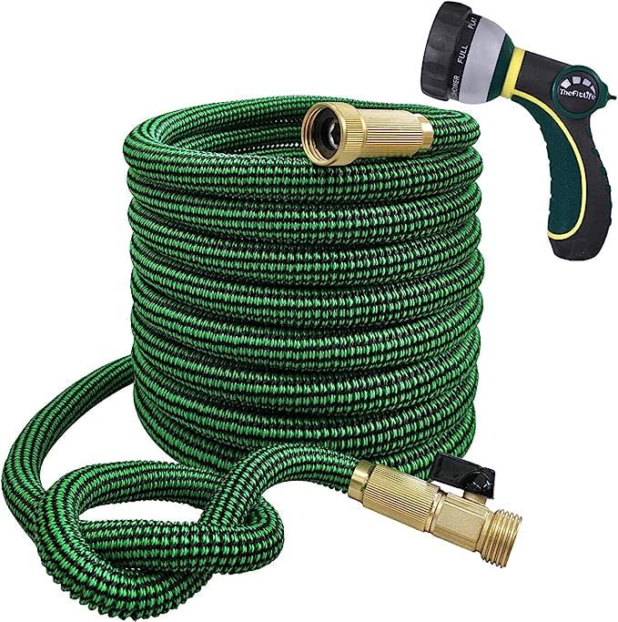 TheFitLife Flexible and Expandable Garden Hose. Image via Amazon.