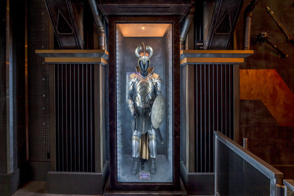 <p>The uniform of Odin’s elite Einherjar warriors has been featured in the <em>Thor</em> films. (Photo: Disneyland Resort) </p>