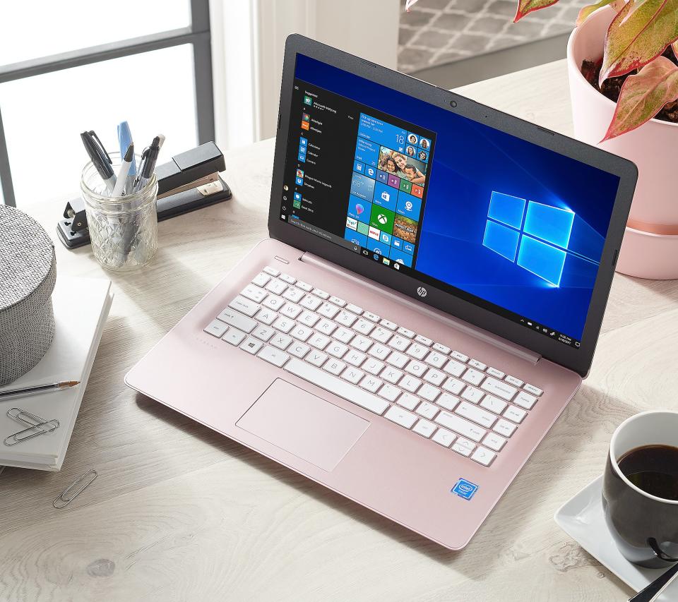 Get this HP 14-inch Stream Laptop for $300, plus get some fun goodies. (Photo: HP)