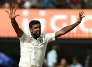 Ashwin's triple strike leaves England reeling