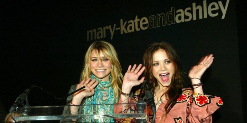 <p>Please enjoy these photos from the twin's forgotten runway debut in 2004</p>
