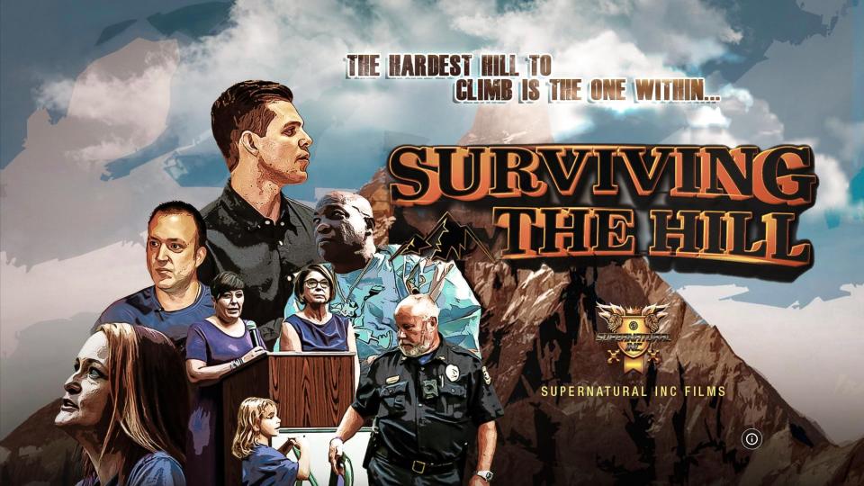 The movie "Surviving the Hill" is about the continuing battle with addiction and the drug epidemic’s toll, particularly on the Washington County community.