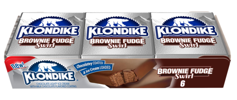 Klondike Brownie Fudge Swirl Bar