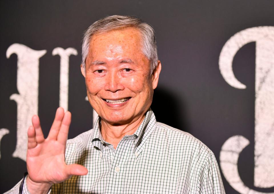George Takei attends the Los Angeles Premiere of Focus Features' "Blue Bayou" at DGA Theater Complex on September 14, 2021 in Los Angeles, California.