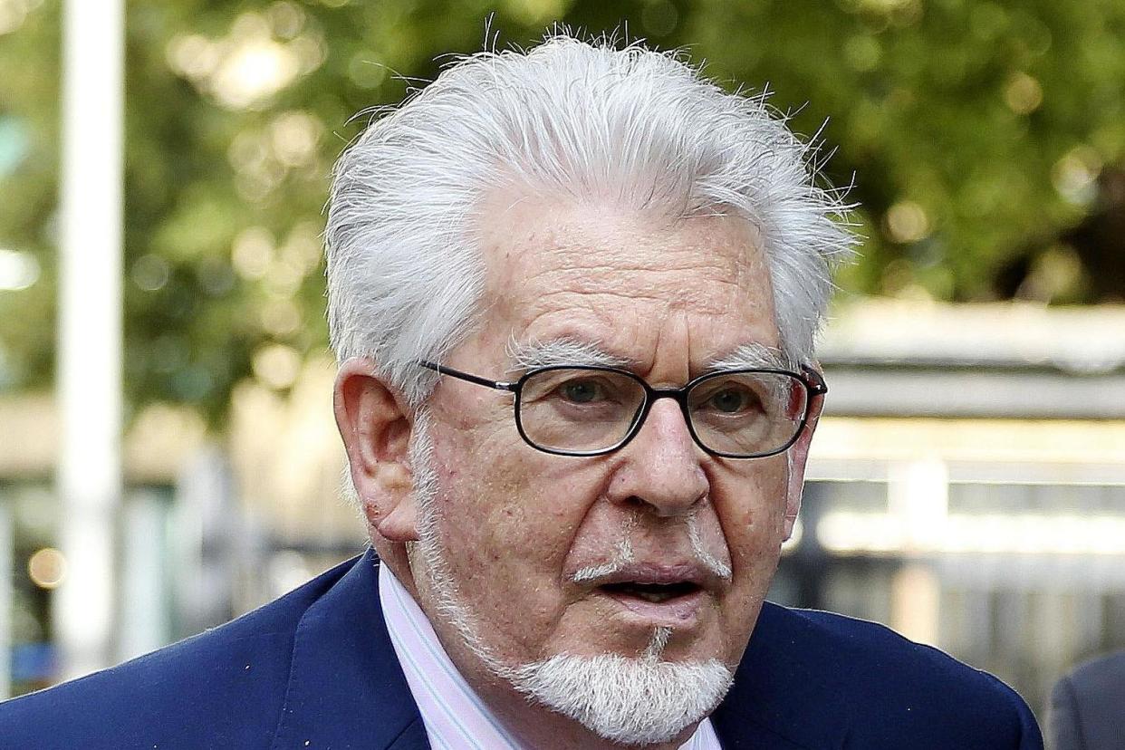 Accused: Rolf Harris: PA