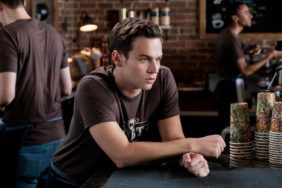 13 REASONS WHY  (L to R) BRANDON FLYNN as JUSTIN FOLEY in episode 405 of 13 REASONS WHY  Cr. DAVID MOIR/NETFLIX © 2020 (David Moir / Netflix)