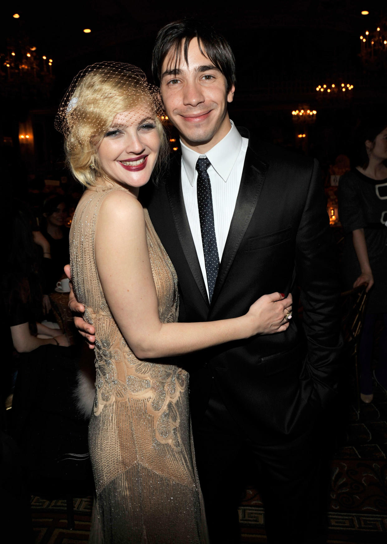 Drew Barrymore and Justin Long (Kevin Mazur / WireImage)