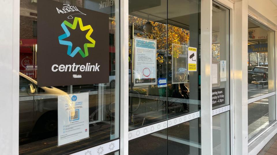 Centrelink sign