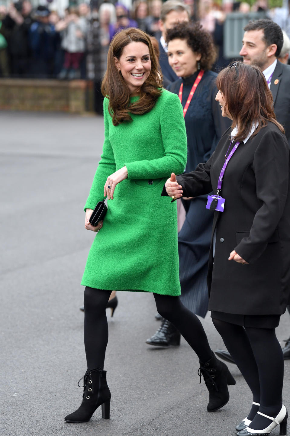 Kate visits Lavender Primary School in London in support of Place2Be's Children's Mental Health Week on Feb. 5.