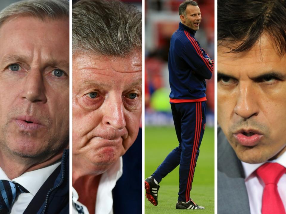 Pardew, Hodgson, Giggs and Coleman - who will be the next Swansea boss?