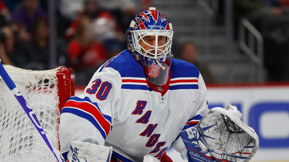 Henrik Lundqvist will not play for the Washington Capitals this upcoming season due to a heart condition. (AP Photo/Paul Sancya)