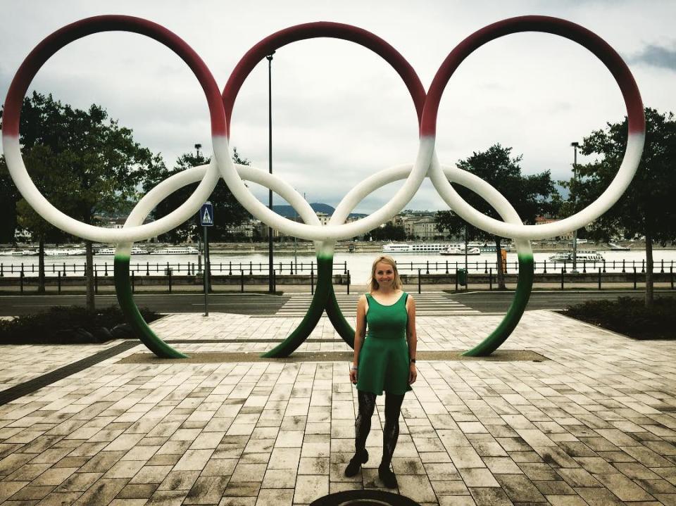 Liz Swaney has dreamed of competing in the Olympics since she was a little girl. That dream came true in 2018. (@lizswaney)