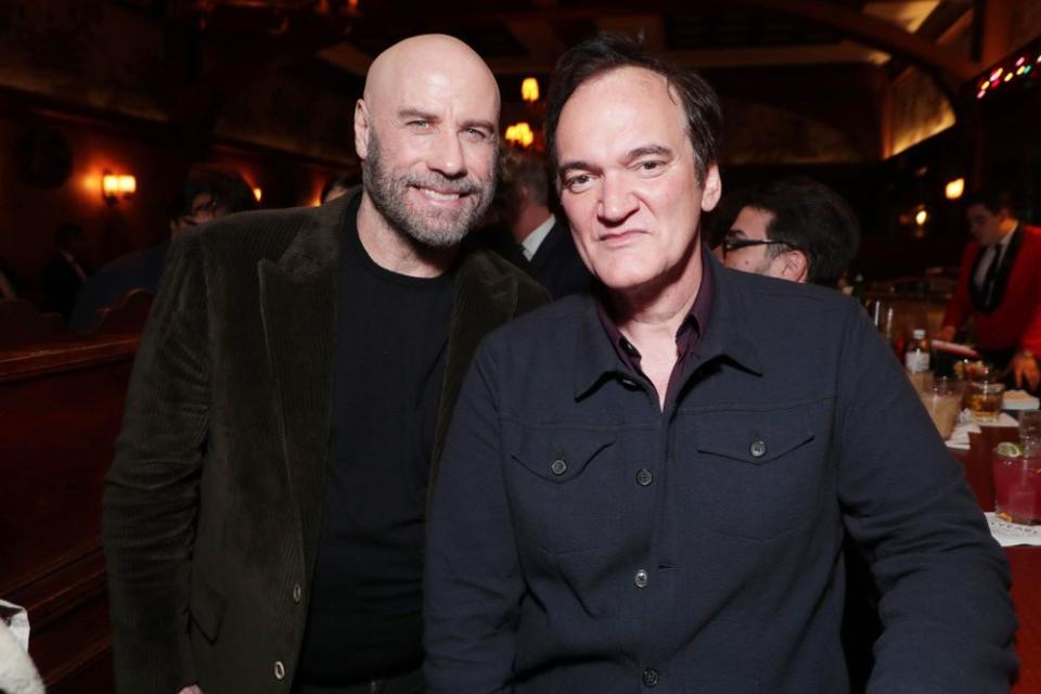 John Travolta and Quentin Tarantino | Eric Charbonneau/Shutterstock