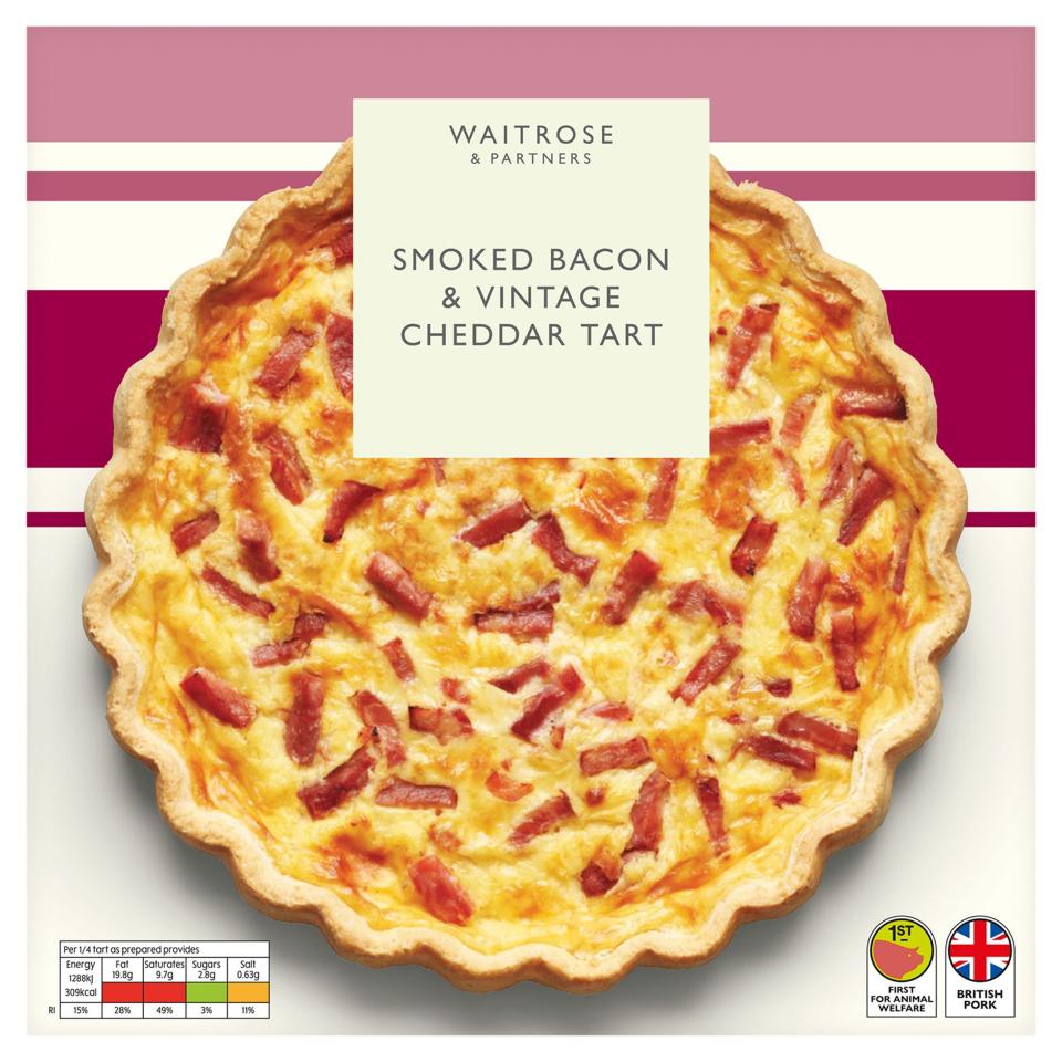 Waitrose smoked bacon quiche lorraine