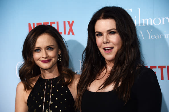Lauren Graham almost got a really bad tattoo, but Alexis Bledel stopped her — which is SO Rory and Lorelai