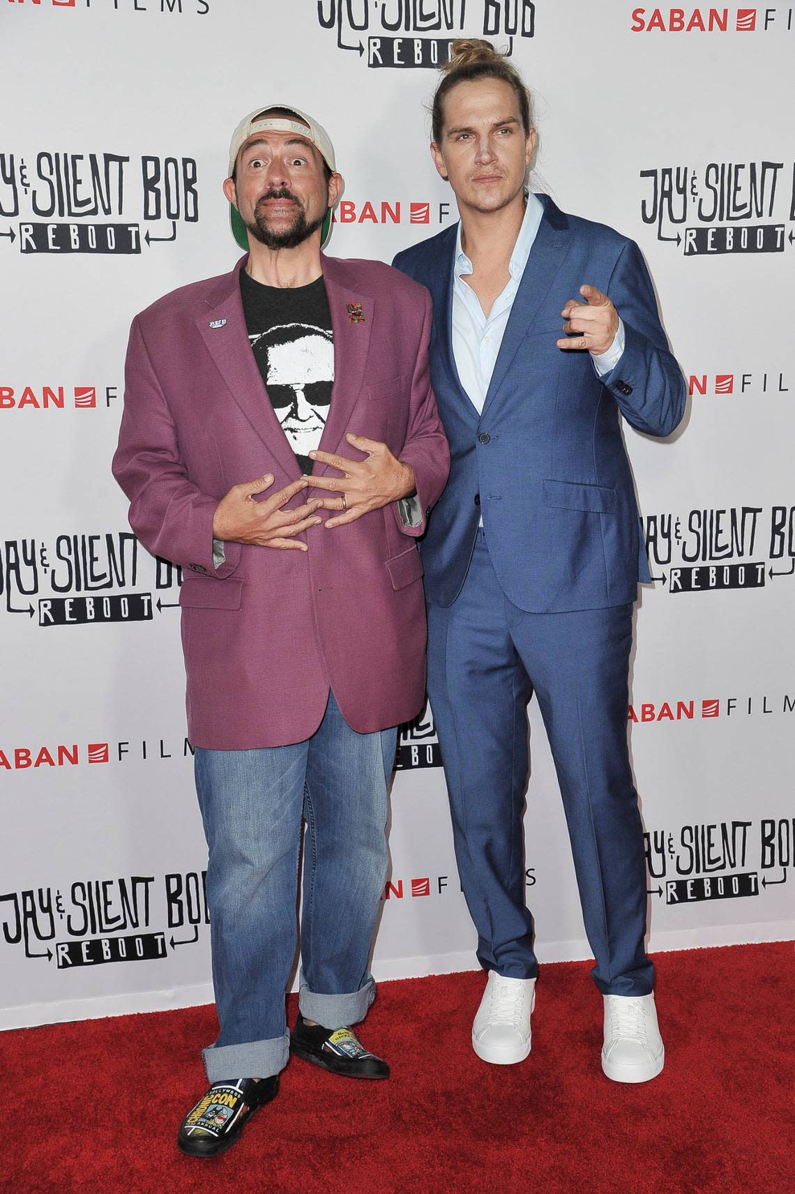 Kevin Smith, left, and Jason Mewes, aka, Jay and Silent Bob from the “Clerks” movies will be at the Lexington Comic & Toy Convention this weekend, as will other stars from Smith’s movies including Jason Lee, Jeremy London and Ethan Suplee.