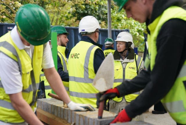 Princess Royal visit to Cambridge